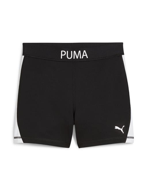 PUMA Sportsbukser 'STRONG'  sort / hvid