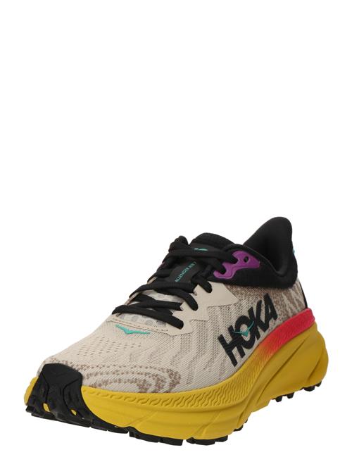 Hoka One One Løbesko 'CHALLENGER ATR 7'  beige / mørkebeige / lilla / sort