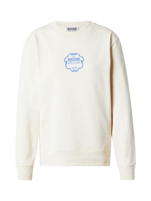 Se Moschino Jeans Sweatshirt  elfenben / royalblå ved About You