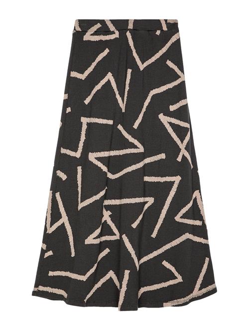 Lines All Over Flared Skirt Bobo Choses Grey