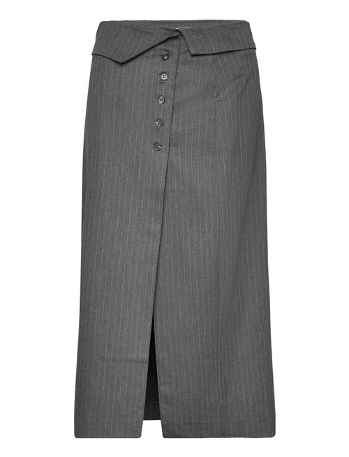 Se Long Suiting Skirt Les Coyotes De Paris Grey ved Booztlet