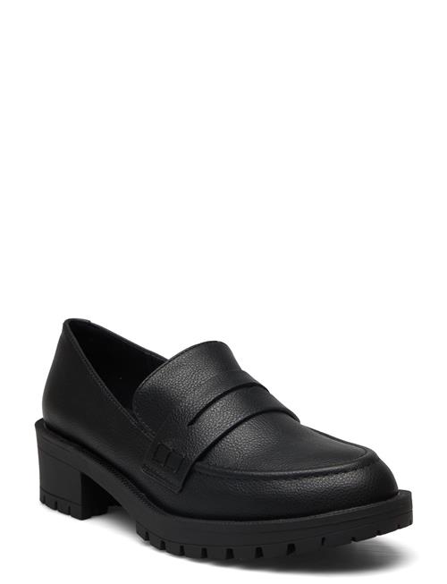 Se Biapearl Simple Penny Loafer Carnation Bianco Black ved Booztlet