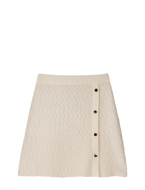 Knitted Short Skirt, Sander Ivo Nikkolo Cream