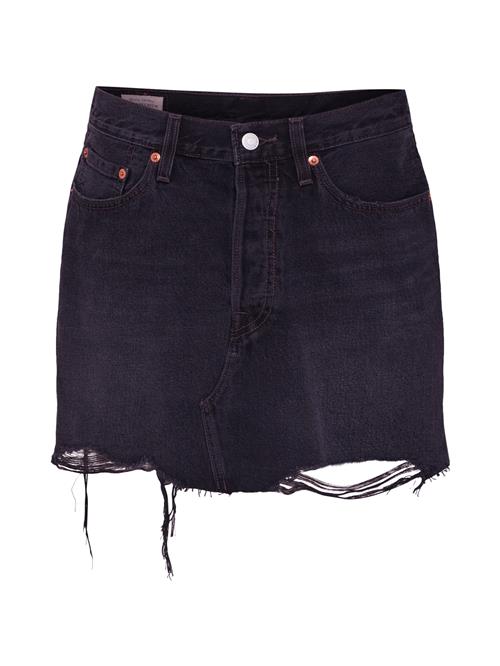 LEVI'S ® Nederdel 'Deconstructed Skirt'  black denim