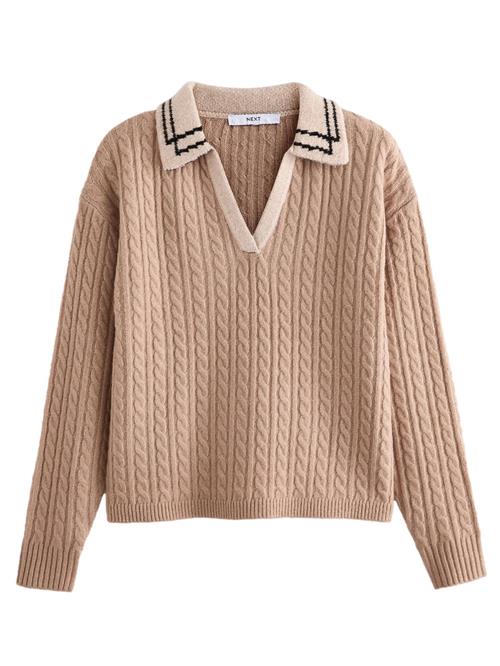 Se Next Pullover  beige / nude / sort ved About You