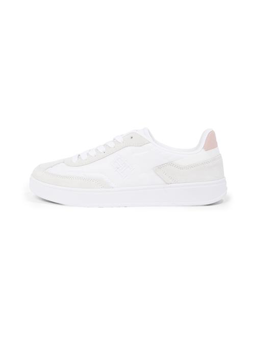 TOMMY HILFIGER Sneaker low 'HERITAGE'  nude / lysegrå / hvid