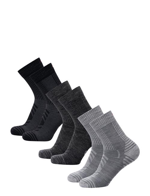 Hiking Light Socks 3-Pack Danish Endurance Grey