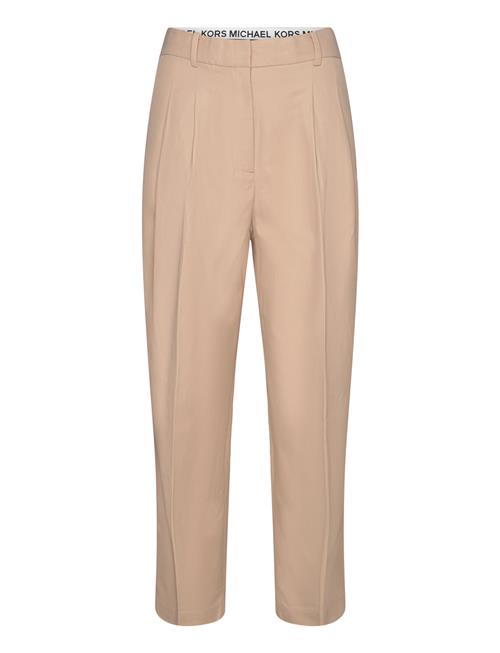 Pleated Ankle Pant Michael Kors Beige