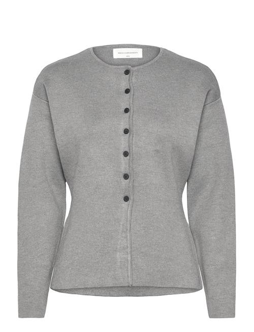 Se Mschmirielle Hasle Cardigan MSCH Copenhagen Grey ved Booztlet