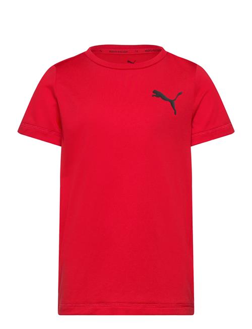 Active Small Logo Tee B PUMA Red