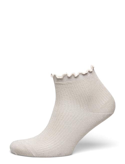 Lis Glitter Socks Mp Denmark Cream