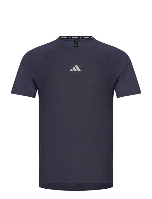 Adidas Gym+ Training 3-Stripes T-Shirt Adidas Performance Navy