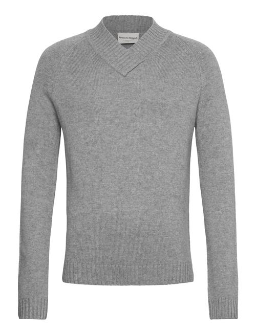 Bs Douglas Regular Fit Knitwear Bruun & Stengade Grey