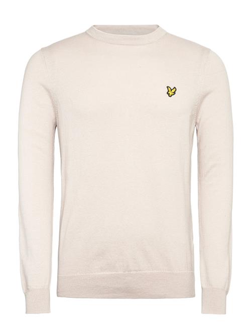 Cotton Merino Crew Neck Jumper Lyle & Scott Cream