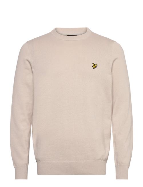 Cotton Crew Neck Jumper Lyle & Scott Cream