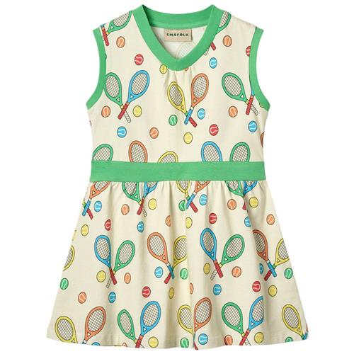 Småfolk Dress With Rackets Marshmallow Rackets Kjole Marshmallow |  | 2-3 years