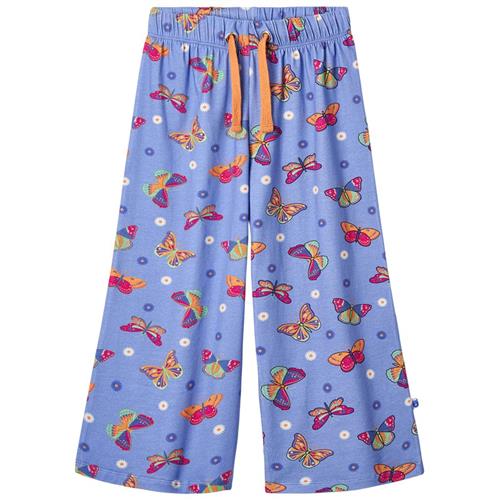 Småfolk Pants With Butterflies Purple Delight Butterflies Bukser Purple Delight | Lilla | 1-2 years