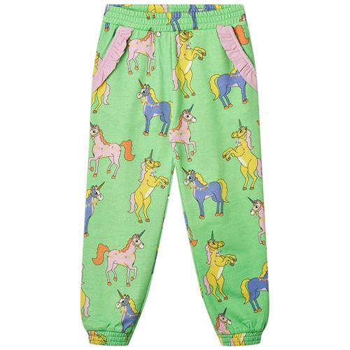 Småfolk Unicorns Joggingbukser Minty Green Tea 1-2 Y  Grøn  1-2 år  kvinde