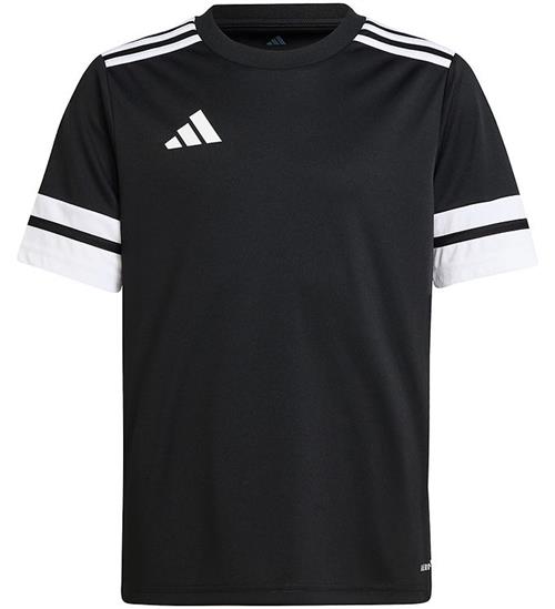 adidas Performance T-shirt - SQUA25 JSY Y - Sort/Hvid