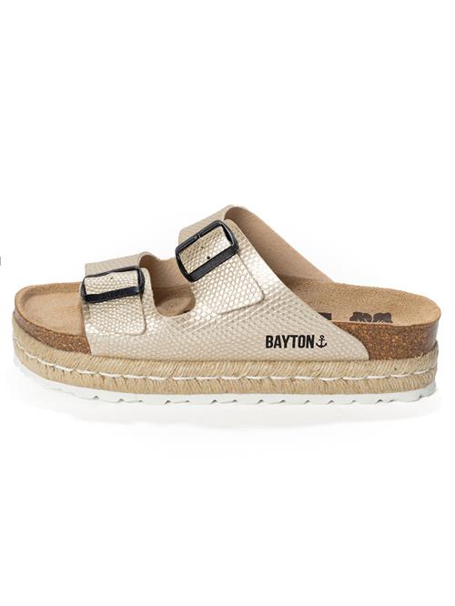 Bayton Pantoletter 'ALCEE'  guld / sort