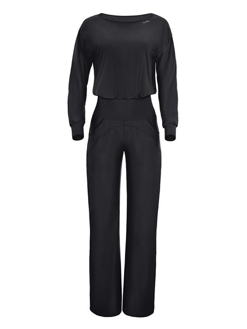 Winshape Jumpsuit ' JS101LSC '  sort / hvid