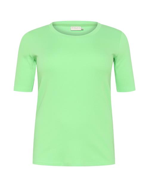 KAFFE CURVE Shirts 'Carina'  neongrøn