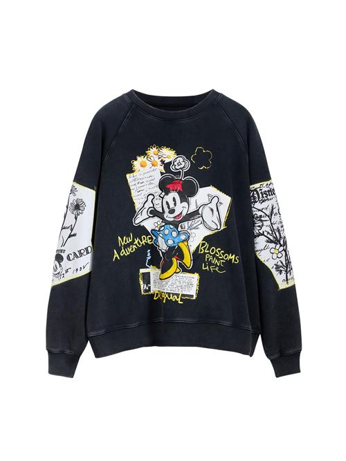 Desigual Sweatshirt  blandingsfarvet / sort