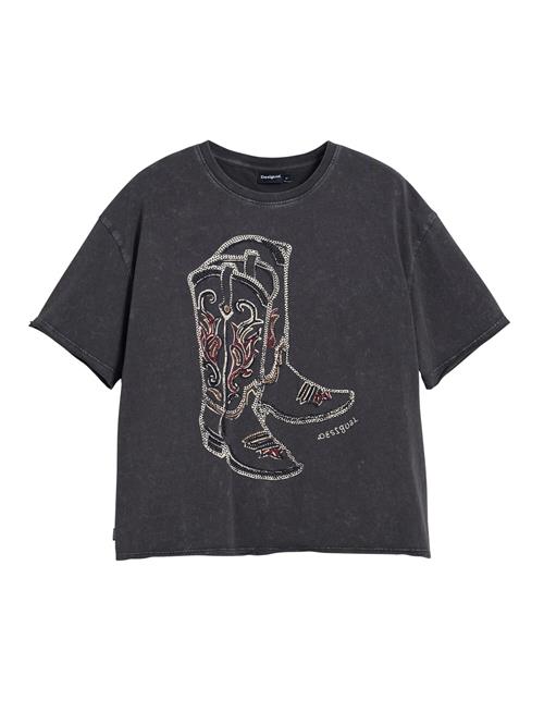 Desigual Shirts 'Cowboy Boots'  gul / rød / sort / hvid