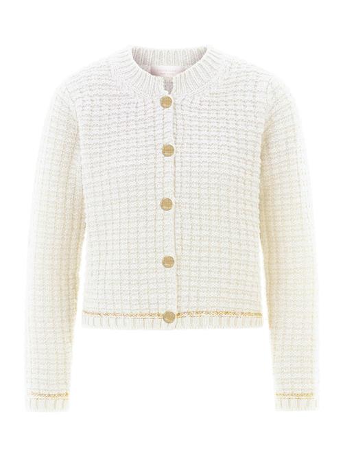 Rich & Royal Cardigan  guld / offwhite