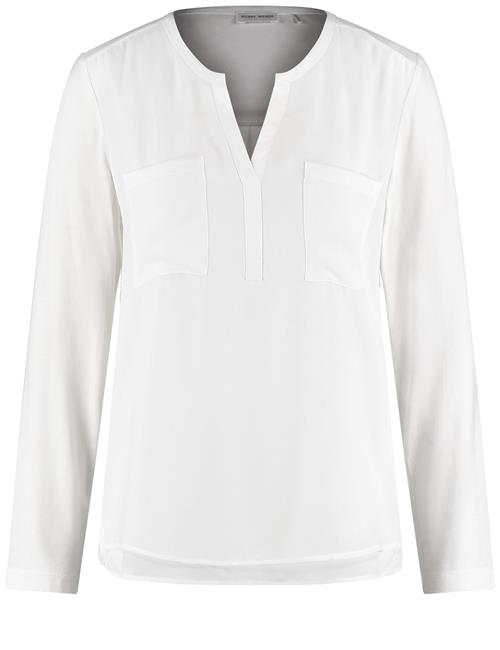 Se GERRY WEBER Bluse  hvid ved About You