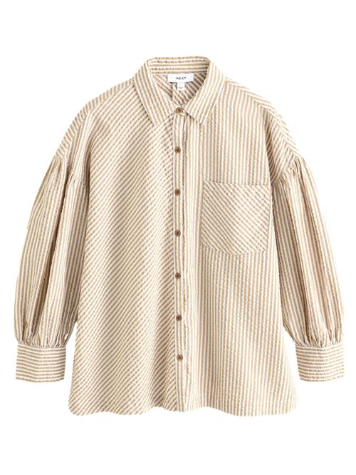 Se Next Bluse  camel / lysebeige ved About You