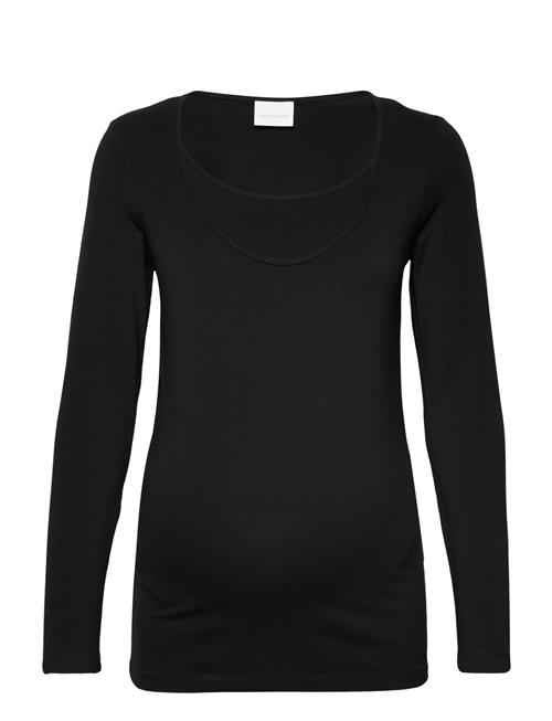 Mlemma Nell L/S Top 2F E. A. Mamalicious Black