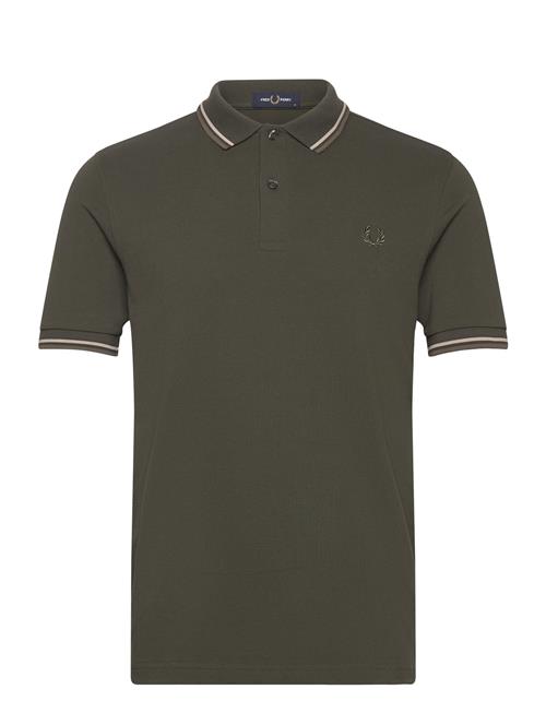 Twin Tipped Fp Shirt Fred Perry Green