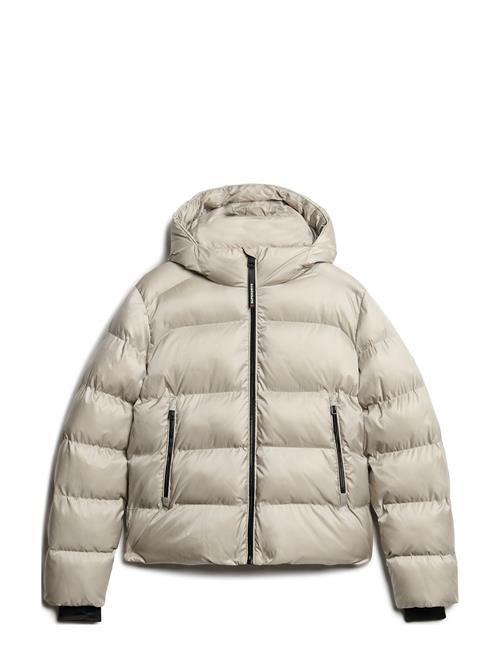 Hooded Luxe Sports Puffer Superdry Cream