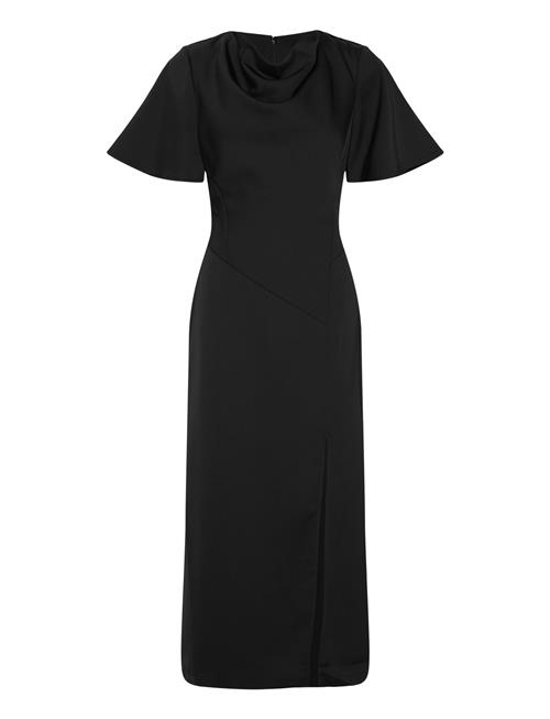 Fenix Satin Dress French Connection Black