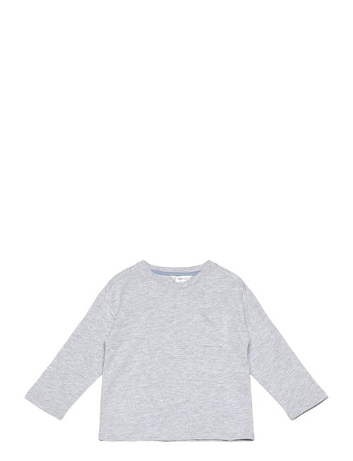 Patch Pocket T-Shirt Mango Grey