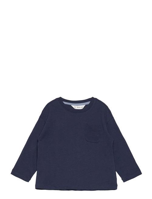 Patch Pocket T-Shirt Mango Navy