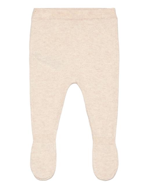 Cotton Footed Trousers Mango Beige