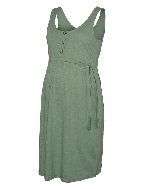 Mlevi Lia S/L Jrs Abk Dress 2F A. Noos Mamalicious Green