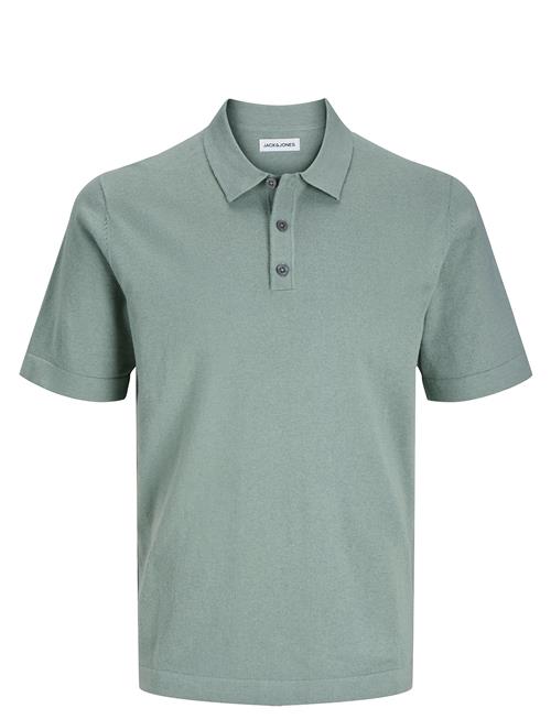 Jack & Jones Jjeemil Knit Relaxed Polo Ss Sn Jack & J S Green