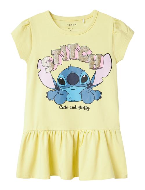 Nmffoda Stitch Ss Dress Wdi Name It Yellow