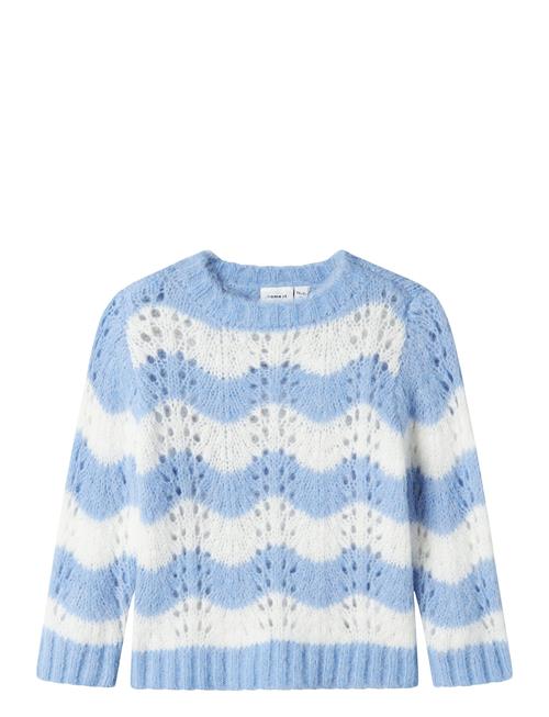 Nmfdamilla Ls Knit Name It Blue