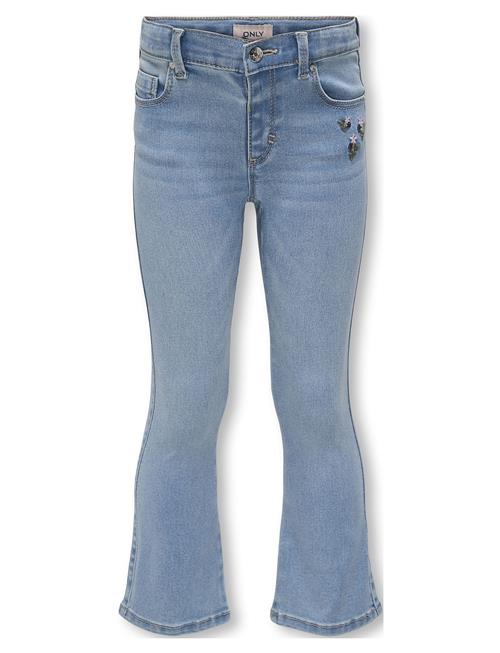 Kmgroyal Flared Flower Jeans Noos Kids Only Blue