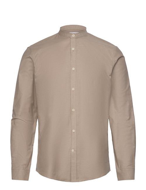 Oxford Superflex Shirt L/S Lindbergh Beige