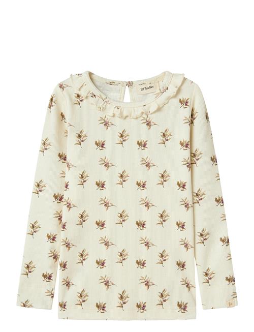 Nmfgavo Els Ls Slim Top Lil Lil'Atelier Beige