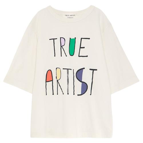 True Artist Nº05 T-shirt Ivory White | Hvid | 6-7 years