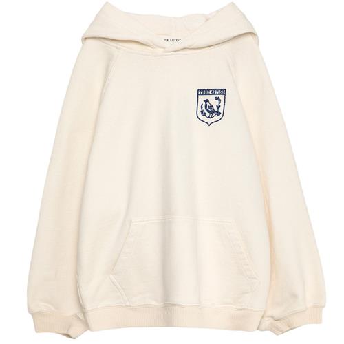 True Artist Nº08 Hættetrøje Ivory White 8-9 Y  Hvid  8-9 år  Unisex