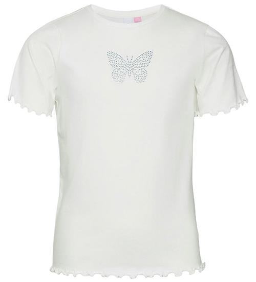 Vero Moda Girl T-Shirt - VmLilo - Snow White/BUTTERFLY