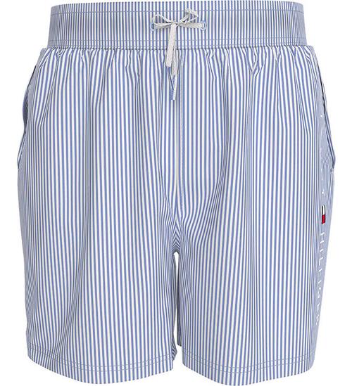 Tommy Hilfiger Badeshorts - Ithaca White Sweet Blue Stripe