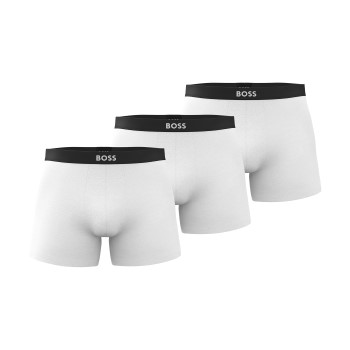 BOSS 3P ONE Boxer Brief Hvid bomuld Small Herre